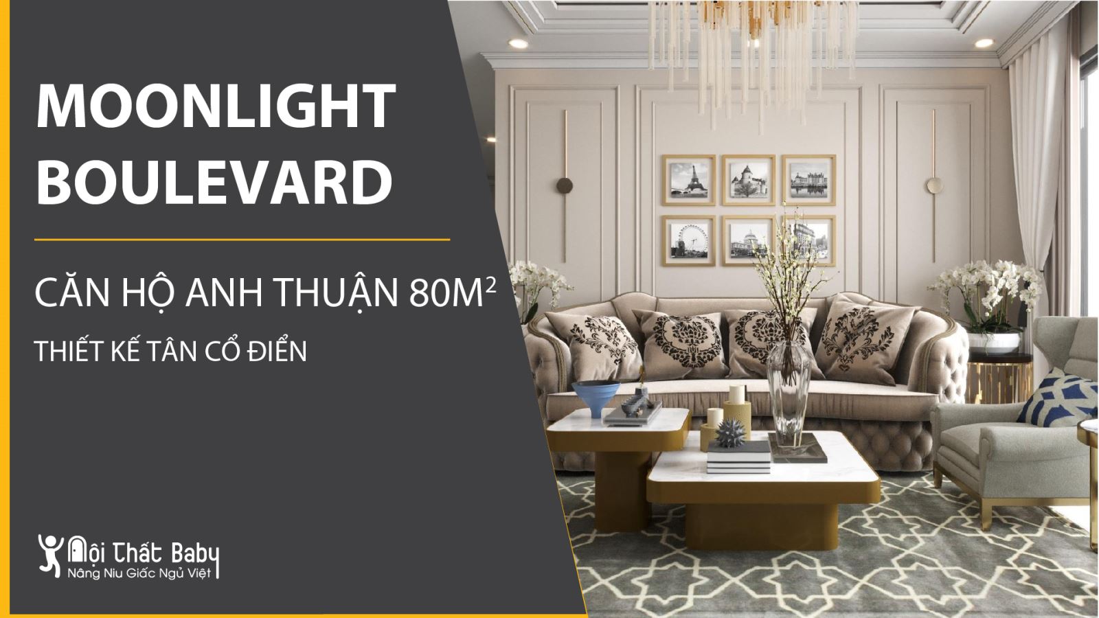 Tổng hợp các mẫu thiết kế nội thất chung cư Moonlight Boulevard